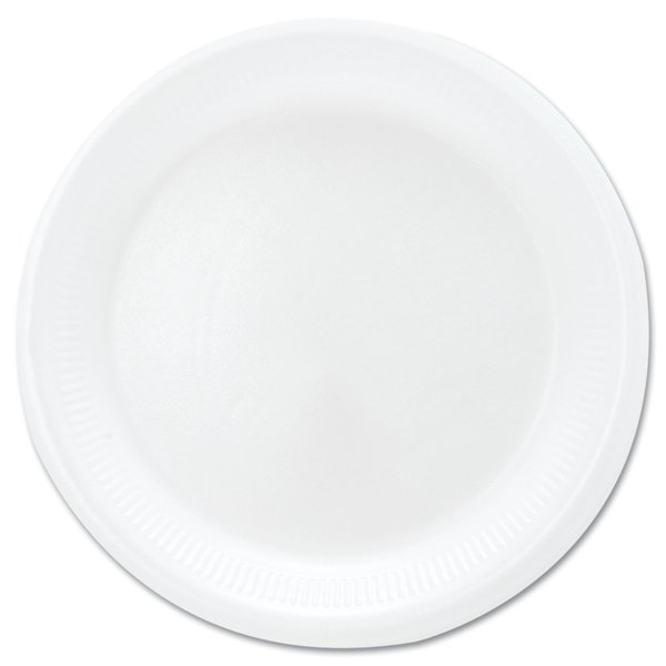 Solo Plate, 6", Foam, White, PK125 DCC 6PWQR